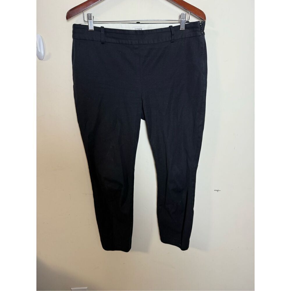 J CREW Women's Black Winnie pant SIZE 014 H5159